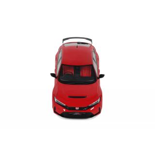 Honda Civic Type R rot 2022 OttO mobile 1:18 Resinemodell (Türen, Motorhaube... nicht zu öffnen!)